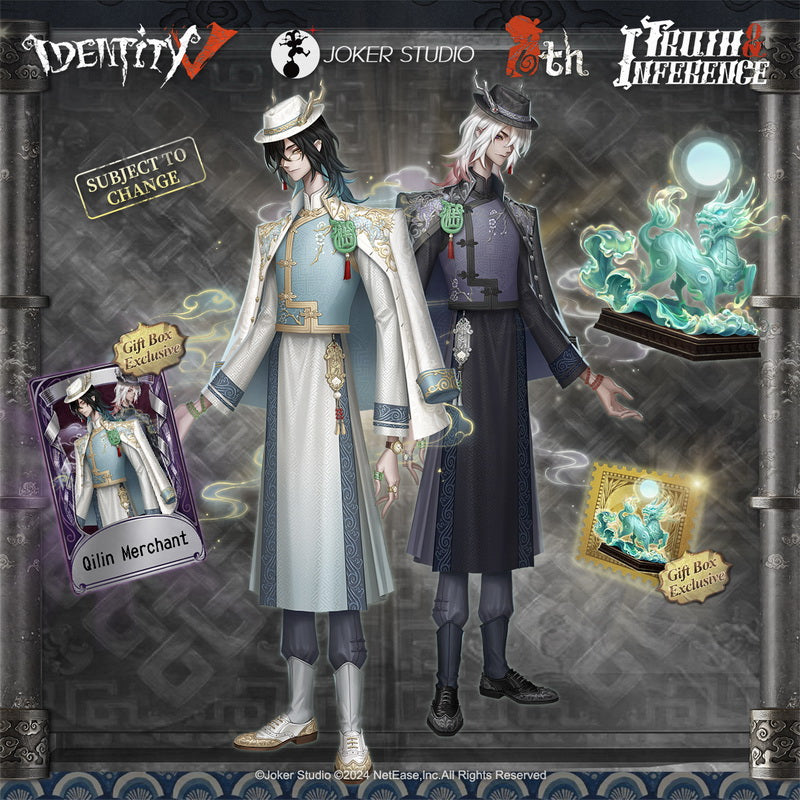 PRE-ORDER Identity V 6th Anniversary Giftbox - Qilin of the East (Premium  Edition)